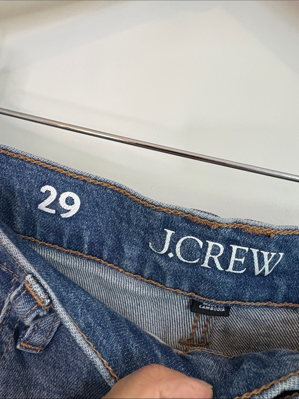 J. Crew Slim Wide-Leg Jean in Lakeshore Wash Size 29 - Picture 4 of 13
